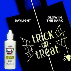 Creative 4oz Glow-in-the-Dark Fabric Paint – Permanent, Washable, Safe for Kids