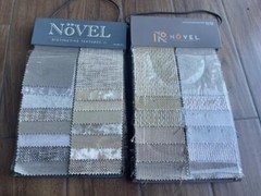 Fabric Sample Books Novel Lot Of 2