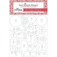Riley Blake Designs Lori Holt My Happy Place Sew Simple Shapes 38 templates