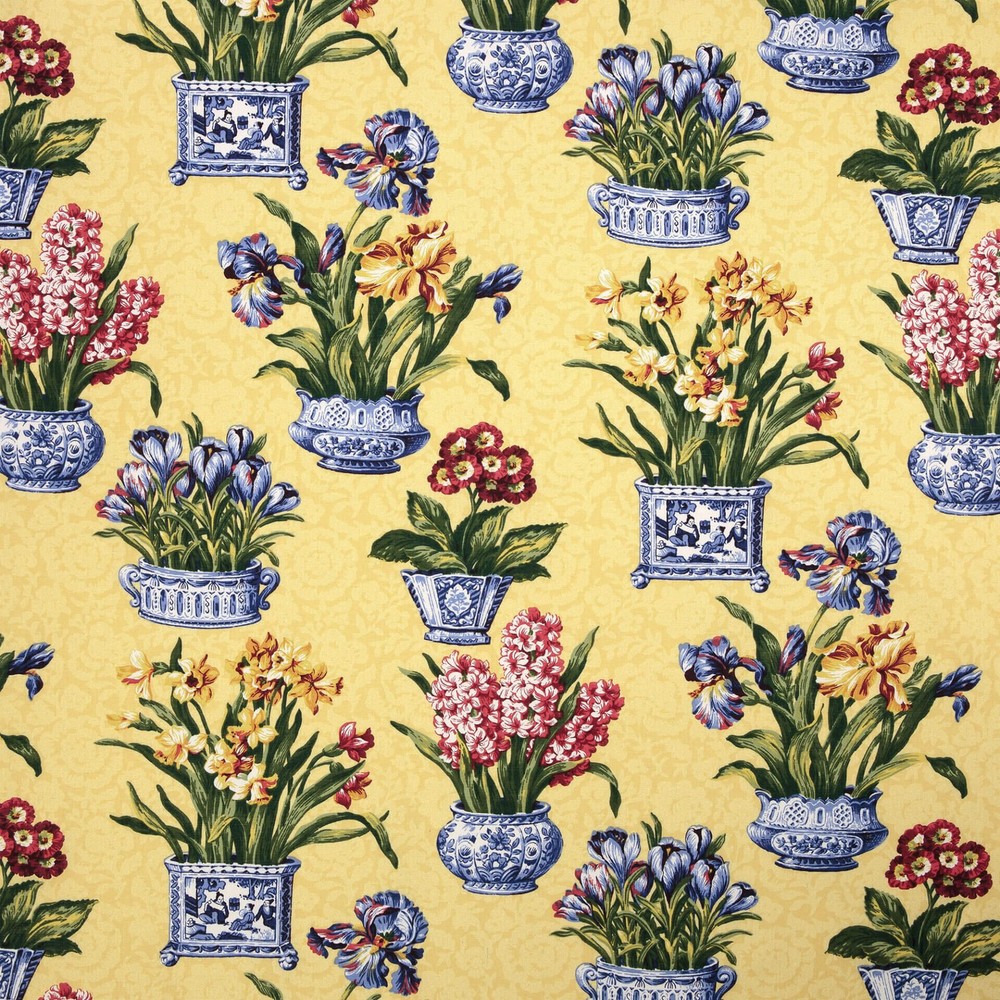 Melanie Buttercream Floral ~ Fabric By the Yard
