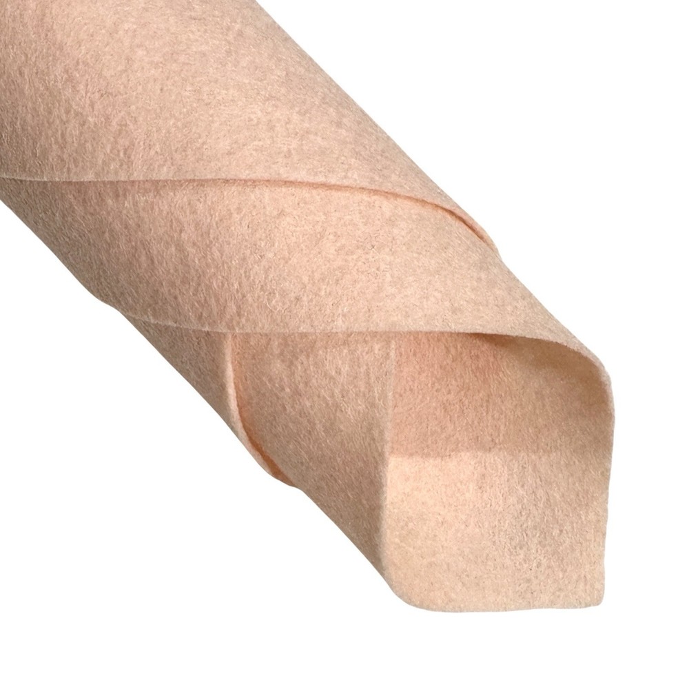 1mm Peach Blossom 100% Merino Wool Felt Sheet 20 x 30cm