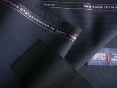 45% WOOL & 55% POLYESTER SUITING/JACKETING FABRIC MADE IN ENGLAND = 3.4 m.