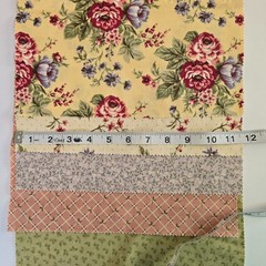 Vintage Sample Swatch Pack Quilting Treasures Cranston Fabric Cottage 11″x15-21″