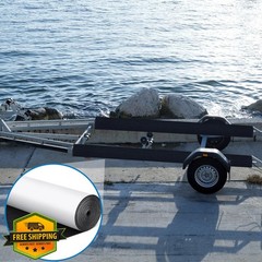 HunnmingRe 16x20ft Black Boat Trailer Carpet Adhesive