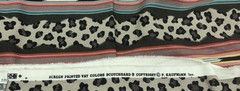 Muted Southwestern Cheetah Aztec Stripe Cotton Decor Fabric P. Kaufmann #56