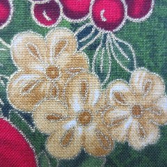 HOLIDAY FLOURISH III Peggy Toole for ROBERT KAUFMAN Cotton Print Japan BTY
