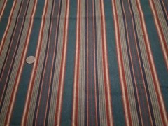 Multicolored Stripes Drapery/Upholstery Type Fabric 48″ X 36″
