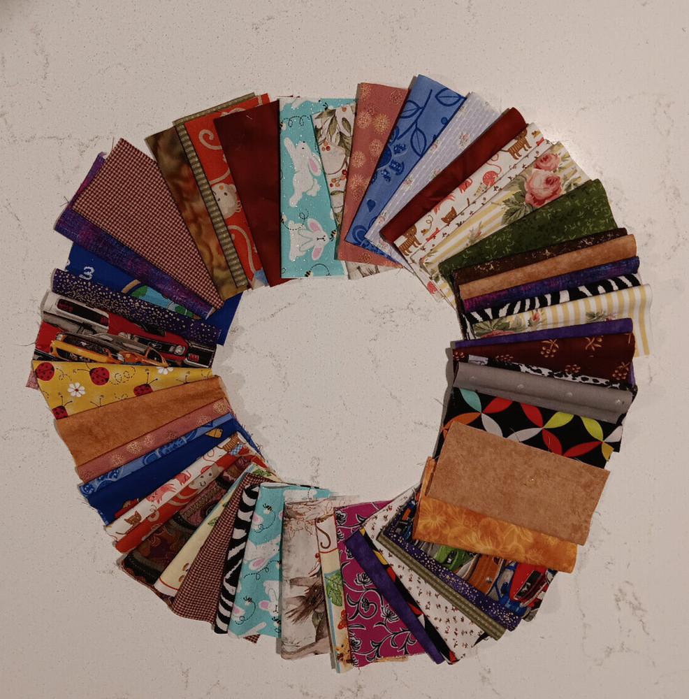 Quilters 5″ Square Mix – 50 Piece Bundle – 6 packs available, RMBCollectables