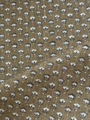 Warner House Fabric Small Scale Repeating Floral Print- Lilou / Honey 8 Yards
