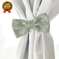 32Pcs Sage Green Floral Cotton Fabric Bundles 10 X 10 Inch Greenery