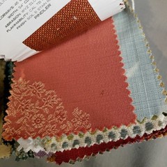80pc Loose Fabric Samples 4x9in Fabric Swatches Various Patterns (f)