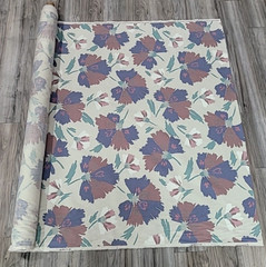 Stanley King Studio Mod Large Flowers Floral Upholstery Fabric BTY