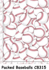 Baseball American Flags cotton Quilt fabric BTY QT Sports ball Bats Gloves 28351