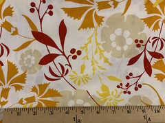 “Fresh Aire” Fabric By BJ Lantz For Studio E Floral & Plaid 2 Pc Fat Quarter Lot