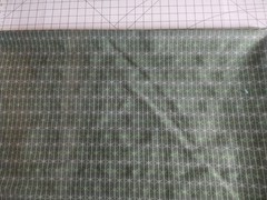 Retro Atomic Star Vinyl Coated Upholstery/Wall Cover Fabric Remnant 66″ Wide NOS