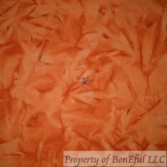 BonEFul FQ Cotton Quilt Orange Red Tonal Fire Crackle Spot Texture Blender Print