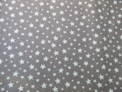 Blue Stars on Navy Blue Cotton Fabric (44″ Wide x 36″ long)