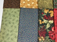 Thimbleberries 2008 “Celebrate 20/08” 10 Half Yd Cuts Fabric 5 Yds 10 Prints