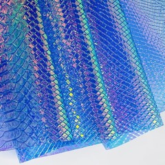 ONEART Iridescent Blue PVC Vinyl Film 16″x54″