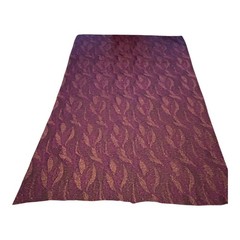 Purple Metallic Shimmer Fabric 99×63 Abstract Glitter Upholstery Craft Cloth
