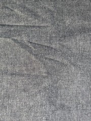 4 Yards Robert Kaufman Jackson Yarn Dyed Chambray Black Cotton Fabric Grey