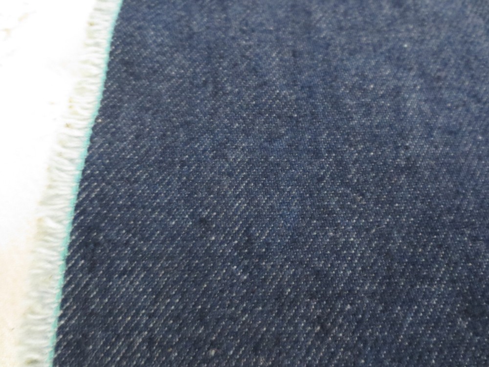 4585. NAVY DENIM Home Decor, Crafts COTTON FABRIC – 50″ x 1-3/8 yds.