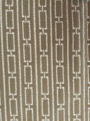 Fonthill Stark Fabric Remnant Linked Up Color Sand 25 Wide X 33 Long