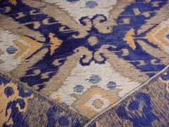 13-1/2Y Kravet Couture 30198 Plush Kilim Indigo Upholstery Drapery Fabric