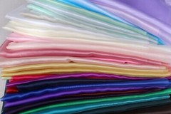 Dusty/Rose Crystal Sheer Organza Fabric By the Yard 161