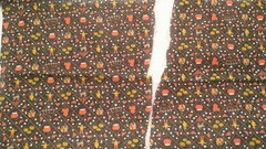 Fabric Henry Glass Halloween Orange Ghost Yellow Pumpkin & Witch on Blk $2.00