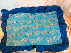 DISNEY TINKER BELL Fairy Princess Queen Bed Duvet with two Pillow Shams