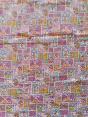 Easter Fabric Easter Hunt Patch Springs Living #3215 Purple Patchwork 40 x 69