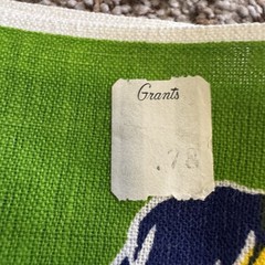 Vintage 1970s NFL Football Players Fabric 36” Wide 4.25 Yards