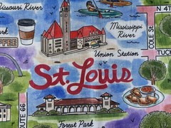 JOANN FABRIC~St. Louis~US RTE 66~Missouri River~STREET MAP~Union Station~HydePrk