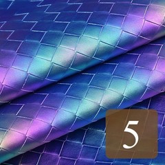 DIY Color Gradient PU Faux Leather Fabric Material 137cm