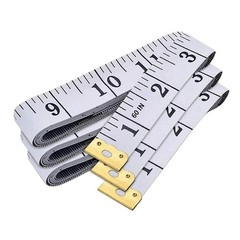 3-Pack Tape Measure Body Double Scale Soft Measuring Tape 60inch (150cm), Fle…