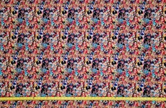 ONE PIECE ANIME COLLAGE V1 1 YARD FABRIC ( 36″ X 58″ ) BRAND NEW