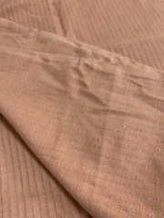 3 Yards Linen ? Fabric Cotton 44” X 112” Quilt Crafts Quilting Peach Coral