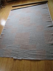 Zak & Fox MARINER Linen Blend Slub Charcoal Tan Rust Beige Thread Fabric 2yds+