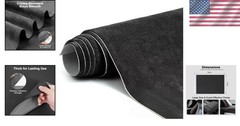 Black Suede Wrap – 17×70 Inch Self-Adhesive Film=