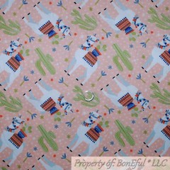 BonEful Fabric FQ Cotton Quilt Color Rainbow Stripe Pink Green White Glitter Dot