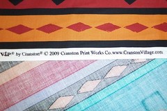 NEW, Cranston Colorful Print is very vibrant and 44 inches wide