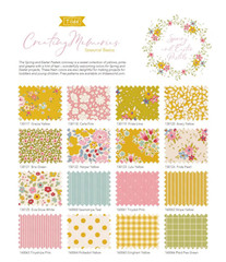 Tilda FQB fat quarter bundle-Creating Memories 16 Fabrics 20″x22″ Spring