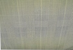 PURE WOOL SUPER 150’s LIGHT BEIGE GLEN CHECK LUXURY TAILORING MADE IN ITALY E26