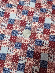44″ X 8.1yd Cranston Patchwork Cheater Quilt Cotton Sewing Craft Quilting Fabric