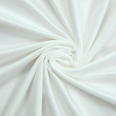 White Minky Fabric by the Yard,65″ Wide,1 Yard | Fleece Fabric,Soft Plush and Sk