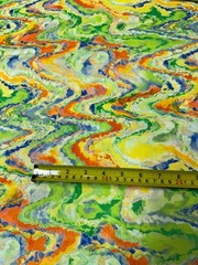 FUSION BY JEFFREY MARC Lime Green 1 yard 100% Cotton Fabric Free Ship SBB NTC