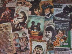 America Fabric Old Poster Textile Polyester 60″x 40″ no:562