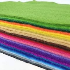 Felt Fabric 28pcs 12 x 8 30cm x 20cm 1.4mm Thick Soft Felt Nonwoven Fabric Sh…