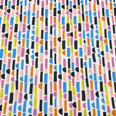 1 Yard Abstract Collage Stripe Bright 209192 Ampersand Design Paintbrush Studio